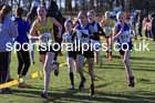 Girls under-13s 2025 Northern Cross Country Champs, Tatton Park, Knutsford, Cheshire. Photo: David T. Hewitson/Sports for All Pics